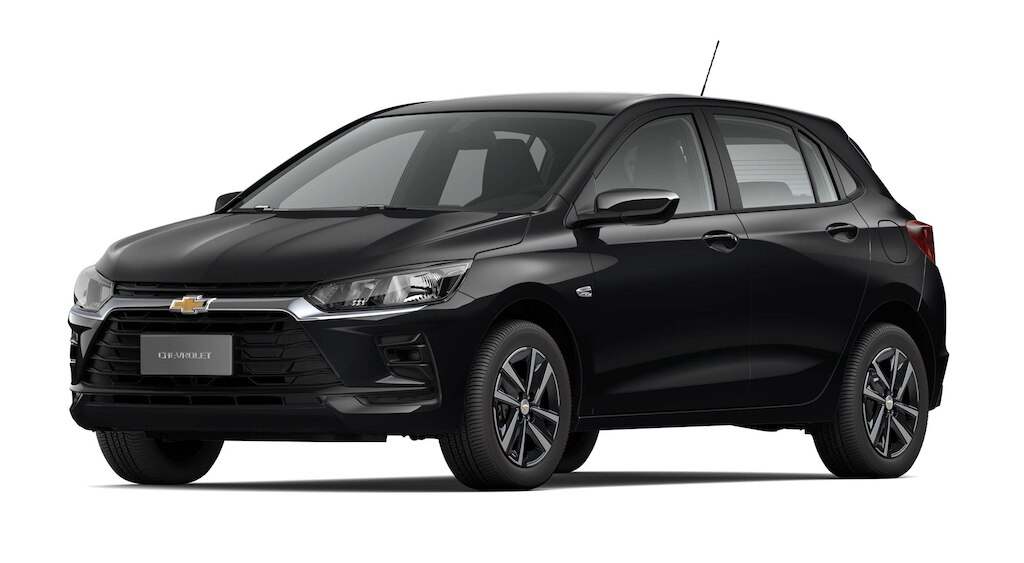 Onix LT Turbo 2026 na cor preto ouro negro