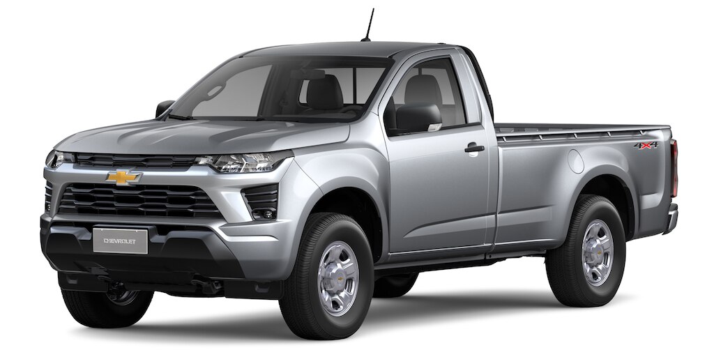 Chevrolet S10 Versão Cabine Simples cor Prata Skark