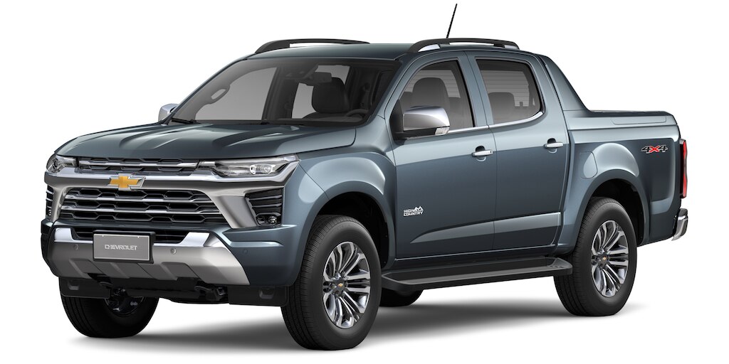 Chevrolet S10 Versão High Country cor Cinza Moss