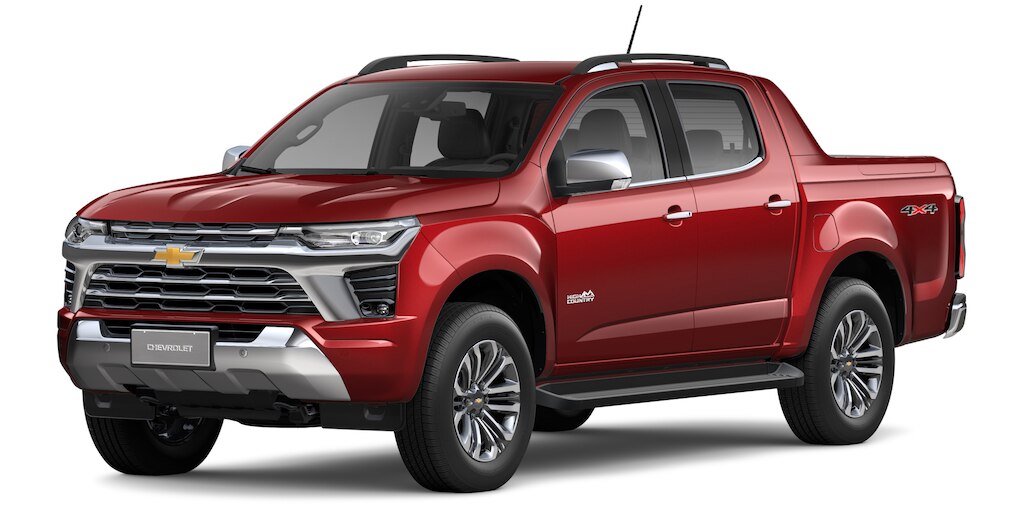 Chevrolet S10 Versão High Country cor Vermelho Scarlet