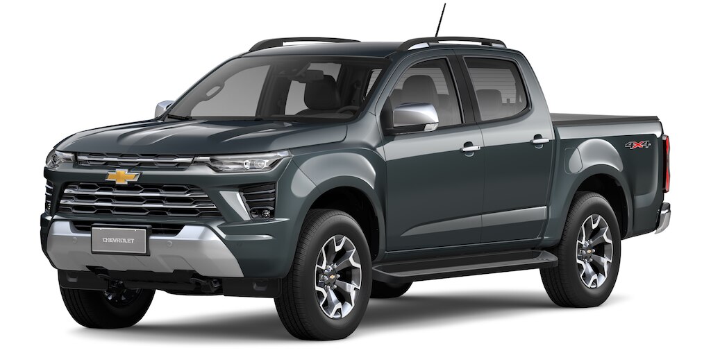 Chevrolet S10 Versão LTZ cor Cinza Moss