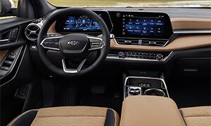 Design do painel do novo SUV Equinox da Chevrolet