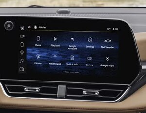 Multimidia equipado com Chevrolet My Link do SUV Chevrolet Equinox 2025