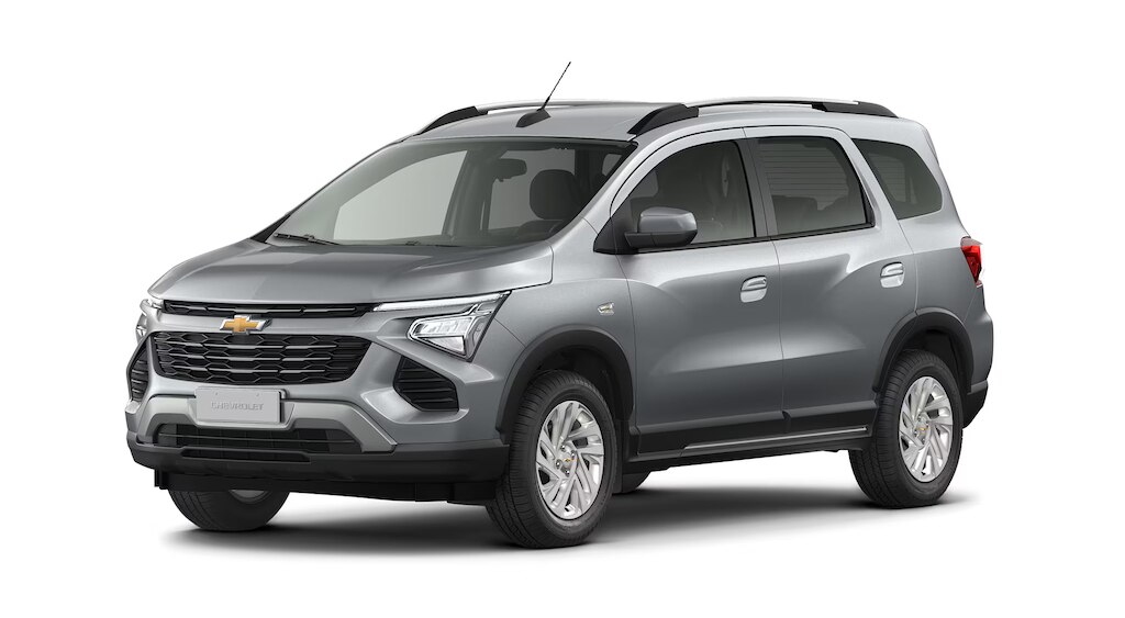 Chevrolet Spin LTZ na cor Prata Shark