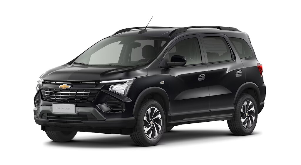 Chevrolet Spin Premier na cor Preto Ouro Negro