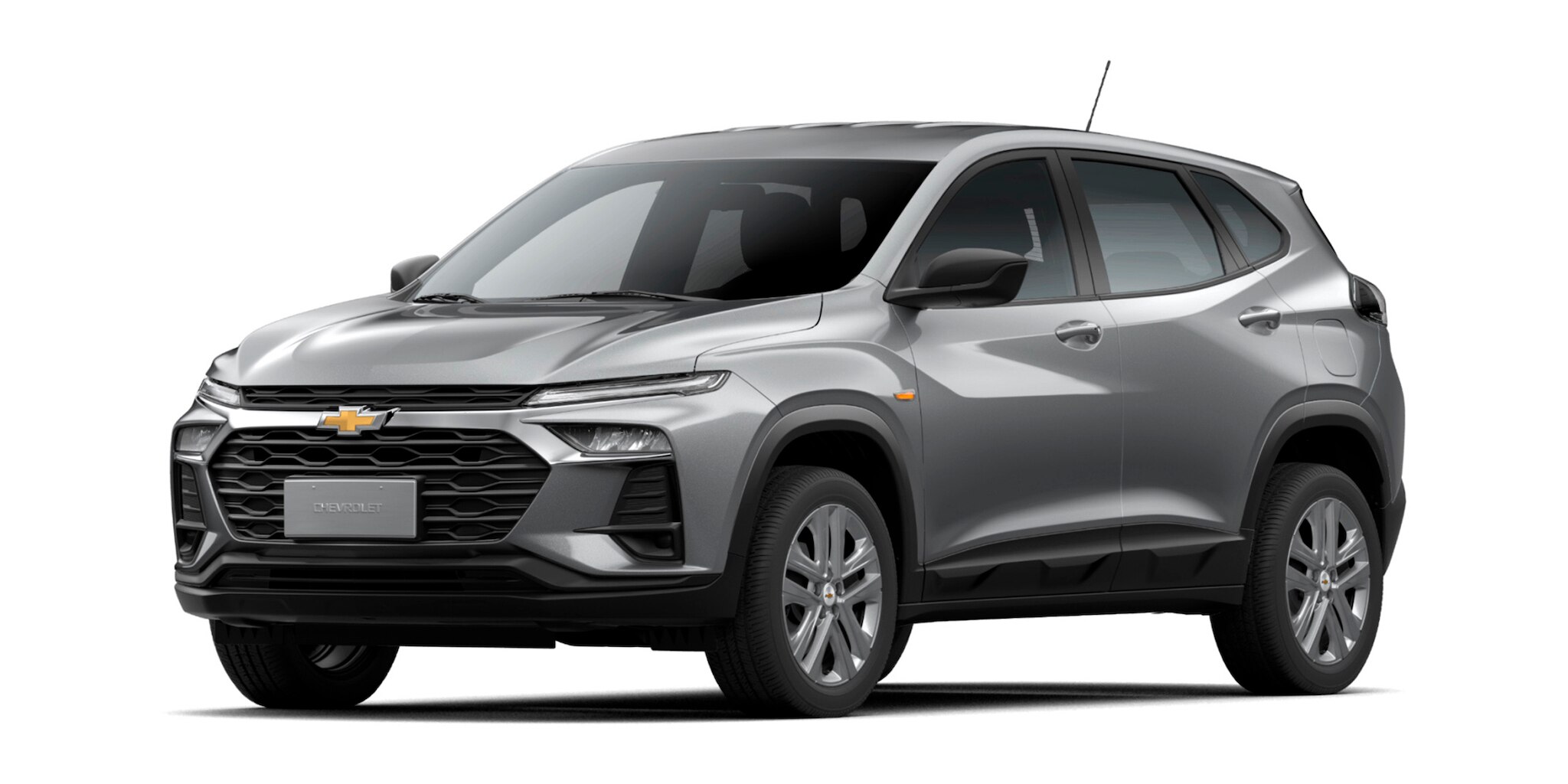 Chevrolet Tracker Versão AT Turbo cor Prata Shark