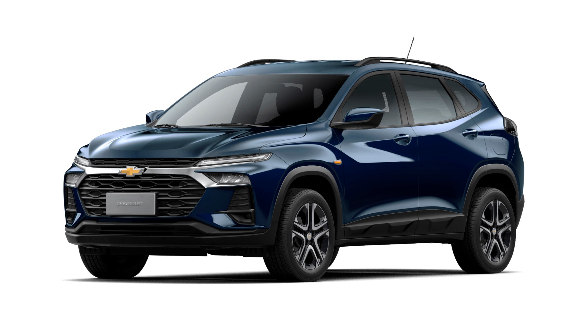 Chevrolet Tracker Versão LT AT Turbo cor Azul Boreal