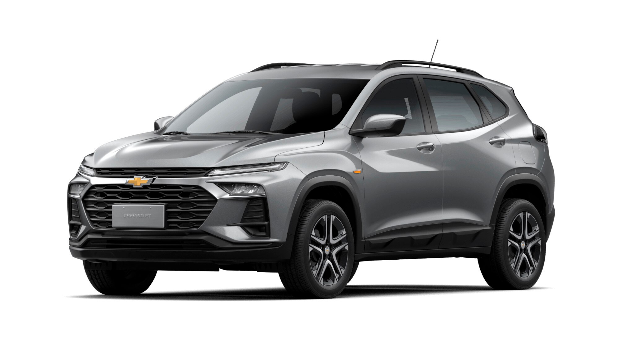 Chevrolet Tracker Versão LT AT Turbo cor Prata Shark