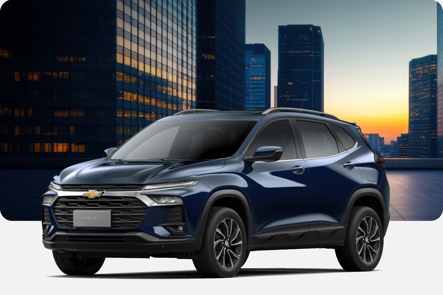 Veículo moderno Chevrolet Tracker 2026 Versão AT Turbo