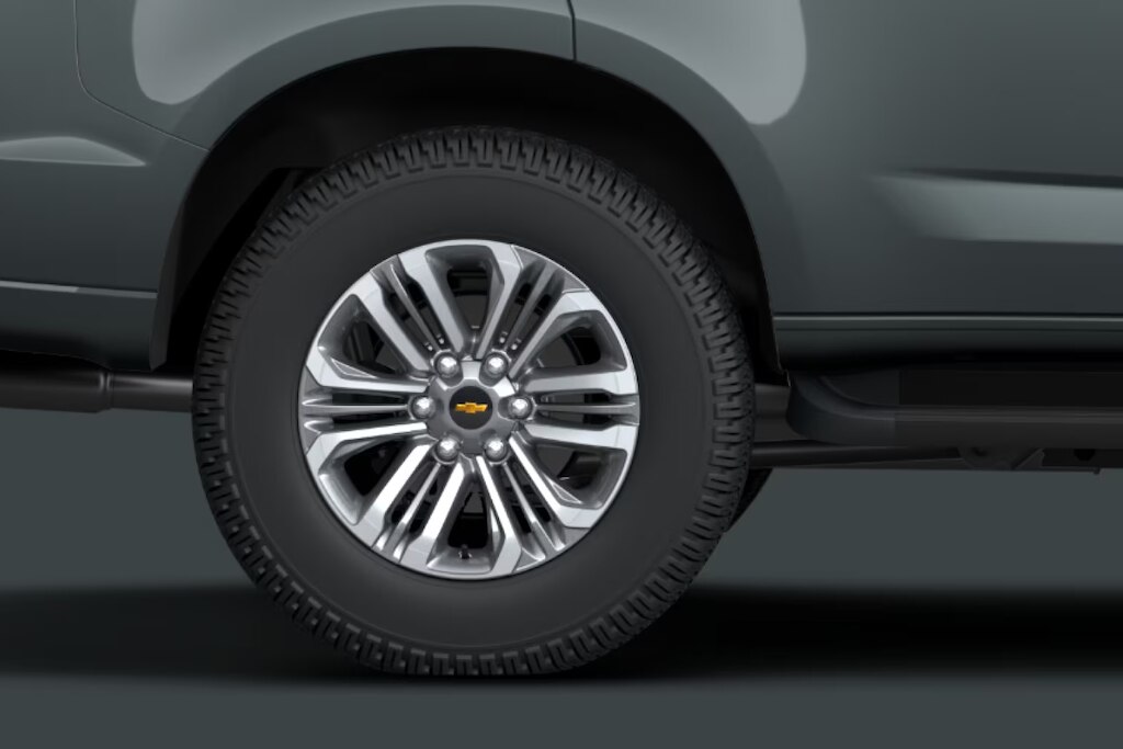 Chevrolet Trailblazer destacando os recursos de segurança como 6 airbags, controle eletrônico de estabilidade, alerta de ponto cego